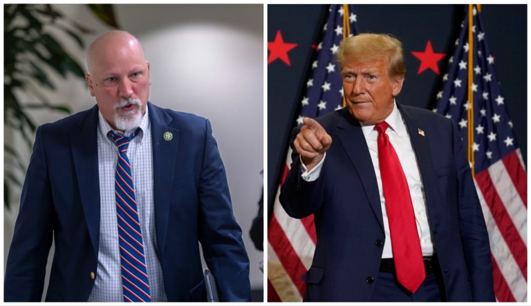 Chip Roy and Donald Trump