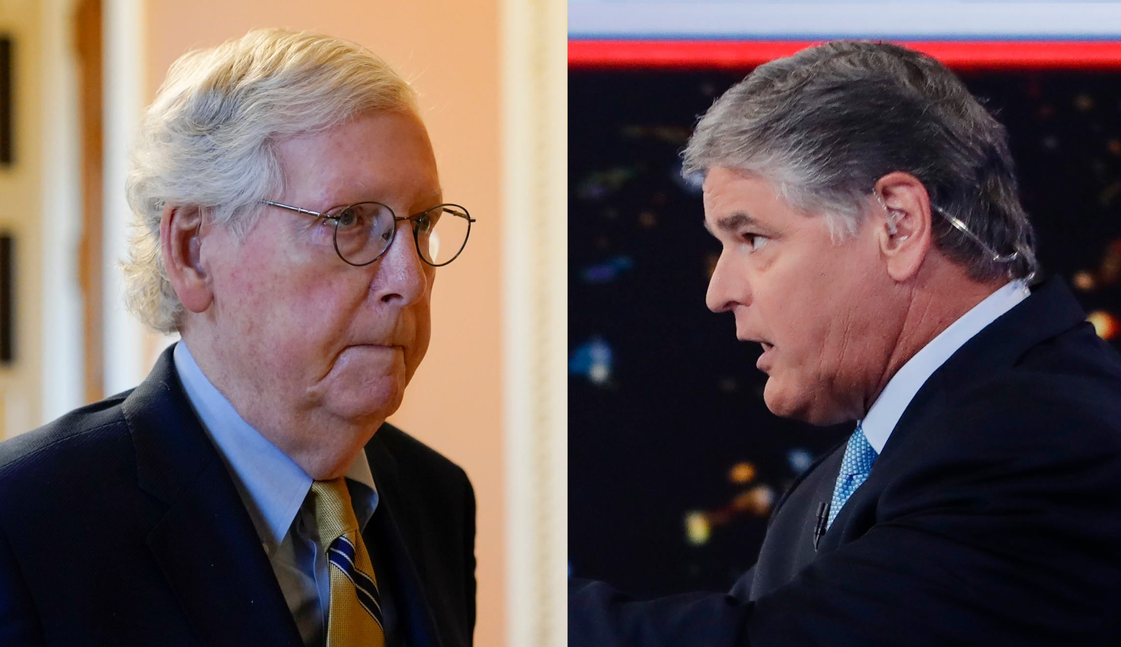 WATCH: Fox News’s Sean Hannity lashes out at GOP leader Mitch McConnell after Trump dig