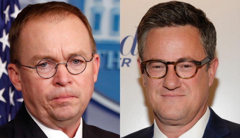 Mick Mulvaney, Joe Scarborough.