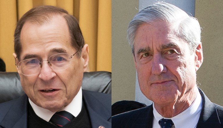 Jerry Nadler and Robert Mueller.
