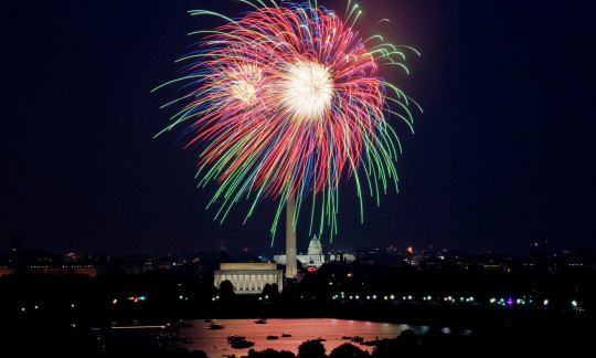 Donations from Phantom Fireworks and Fireworks by Grucci will double this year's display in Washington at the celebration featuring a speech from President Trump.