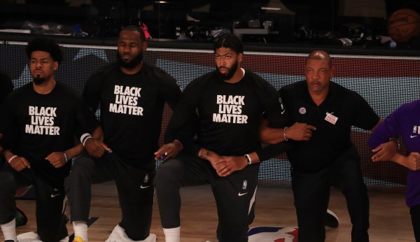 LeBron James and other Lakers players spotted wearing fake MAGA hats calling for justice in death of Breonna Taylor