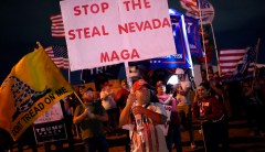 Protester confidence low in officials taking voter fraud suspicions seriously as Nevada slow rolls counting