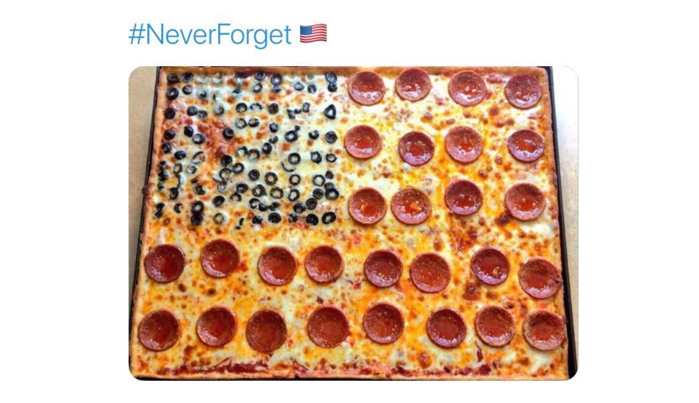 ‘Triggered by a freaking pizza’: Restaurant chain apologizes for offering patriotic fare on 9/11