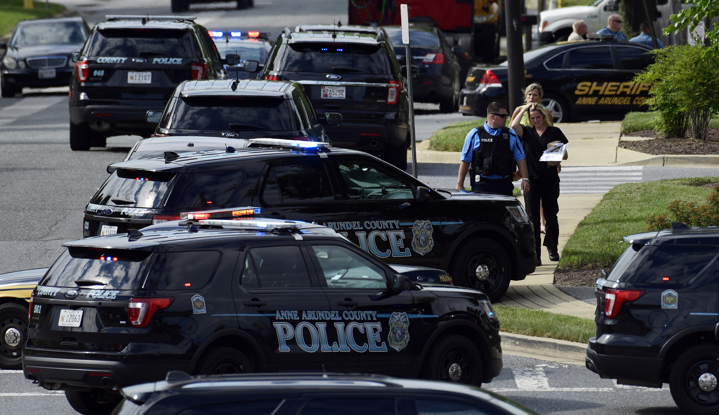 Five people killed in shooting at Capital Gazette newspaper in Annapolis