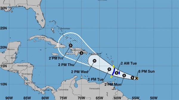 Puerto Rico faces hurricane threat from Dorian