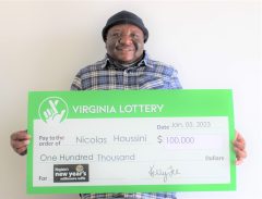 Virginia Uber driver plans to feed the homeless with lottery win