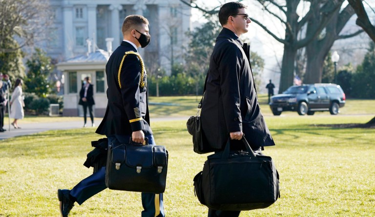 ‘Nuclear football’ system shrugs off Trump’s norms-breaking