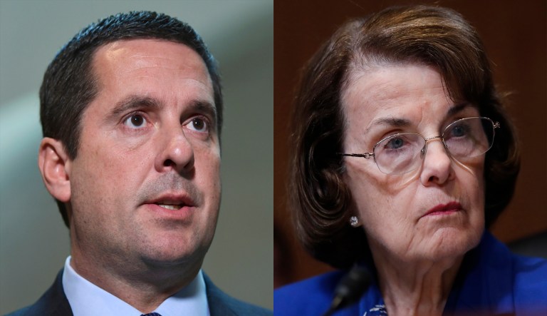 Devin Nunes Dianne Feinstein.