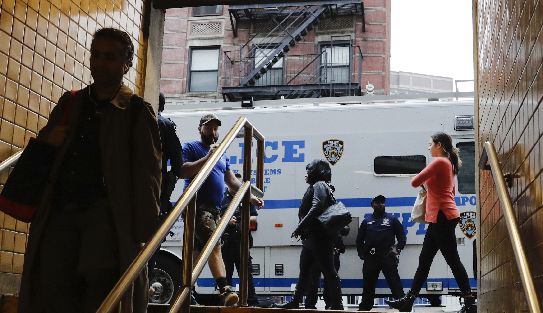 'We're doing this because climate change is real': NYC intentionally floods Brooklyn subway station