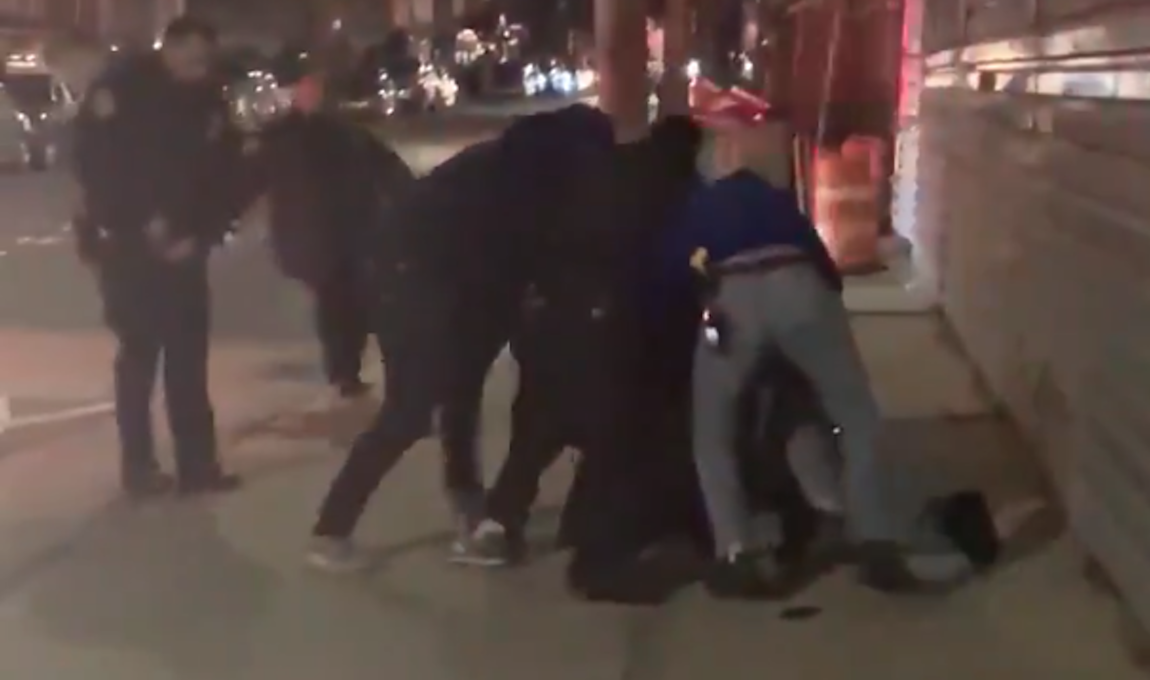 ‘Help me!’: Police violently arrest black man allegedly smoking marijuana