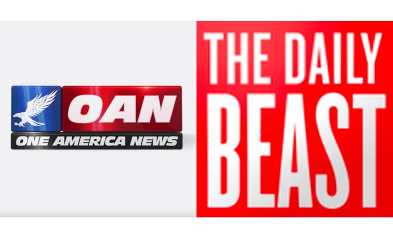 Sad at being called out for Russian propaganda, One America News threatens to sue the Daily Beast