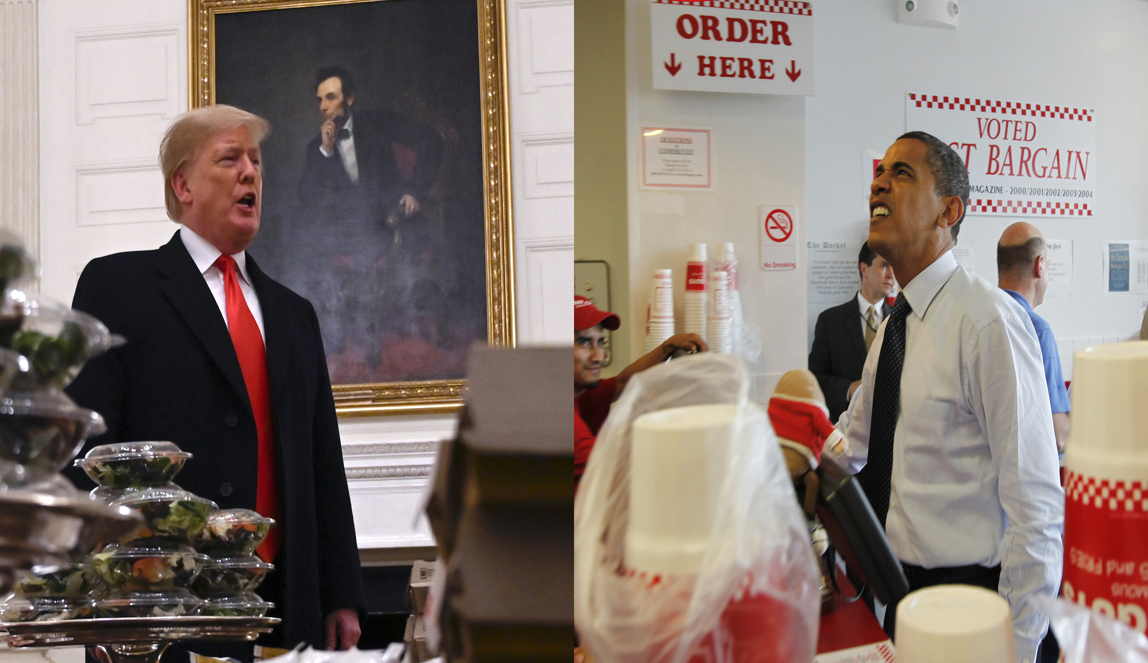 Mocking Trump over fast food is as dumb as when conservatives bashed Obama over how he ate a burger