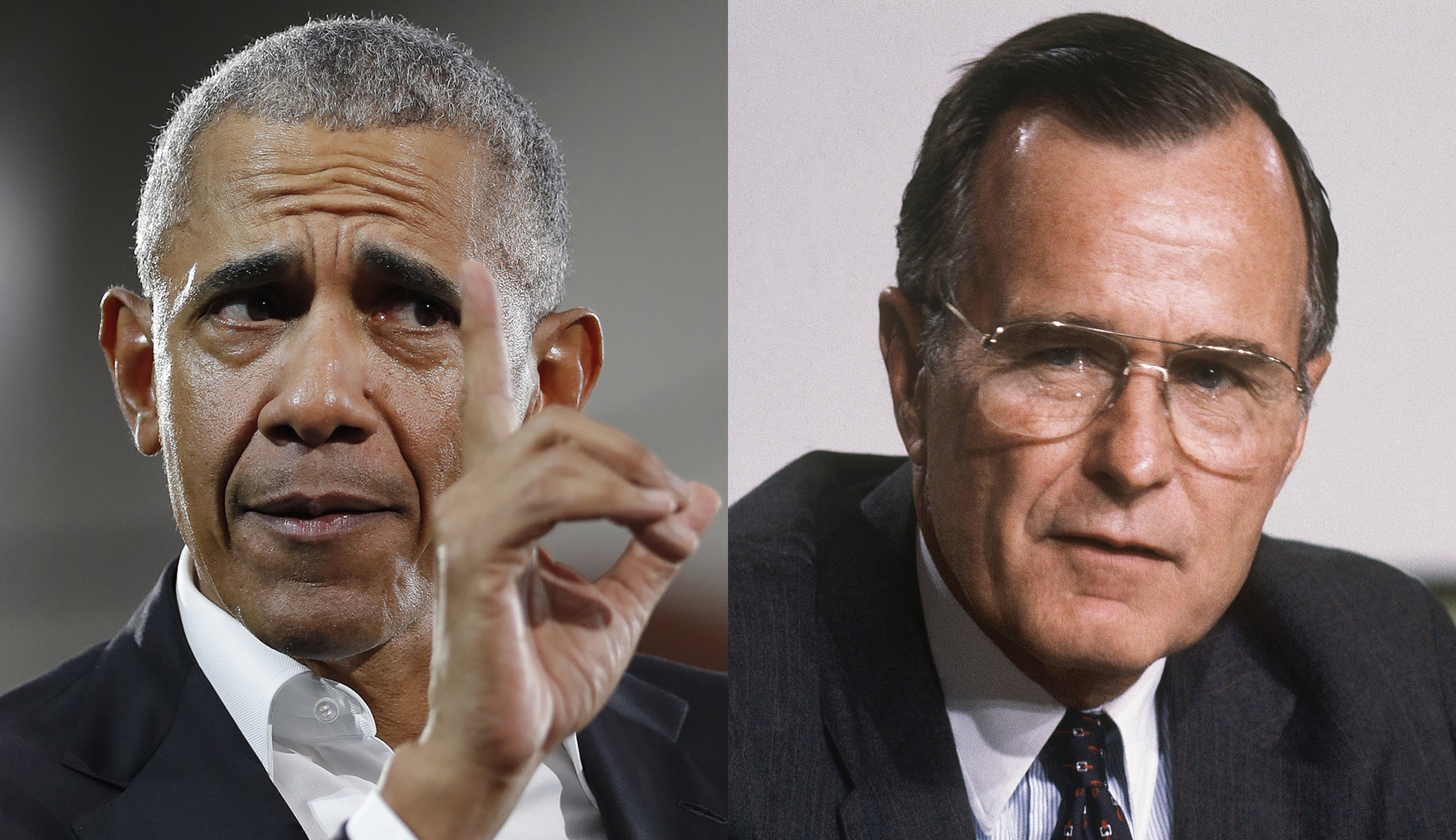 George H.W. Bush, Barack Obama shared realist view of foreign policy