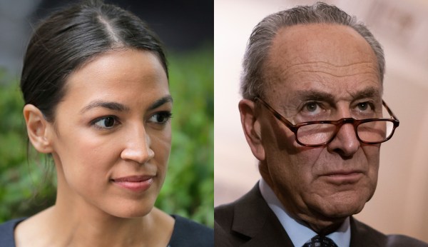 Is Alexandria Ocasio-Cortez now giving orders to Chuck Schumer, too?