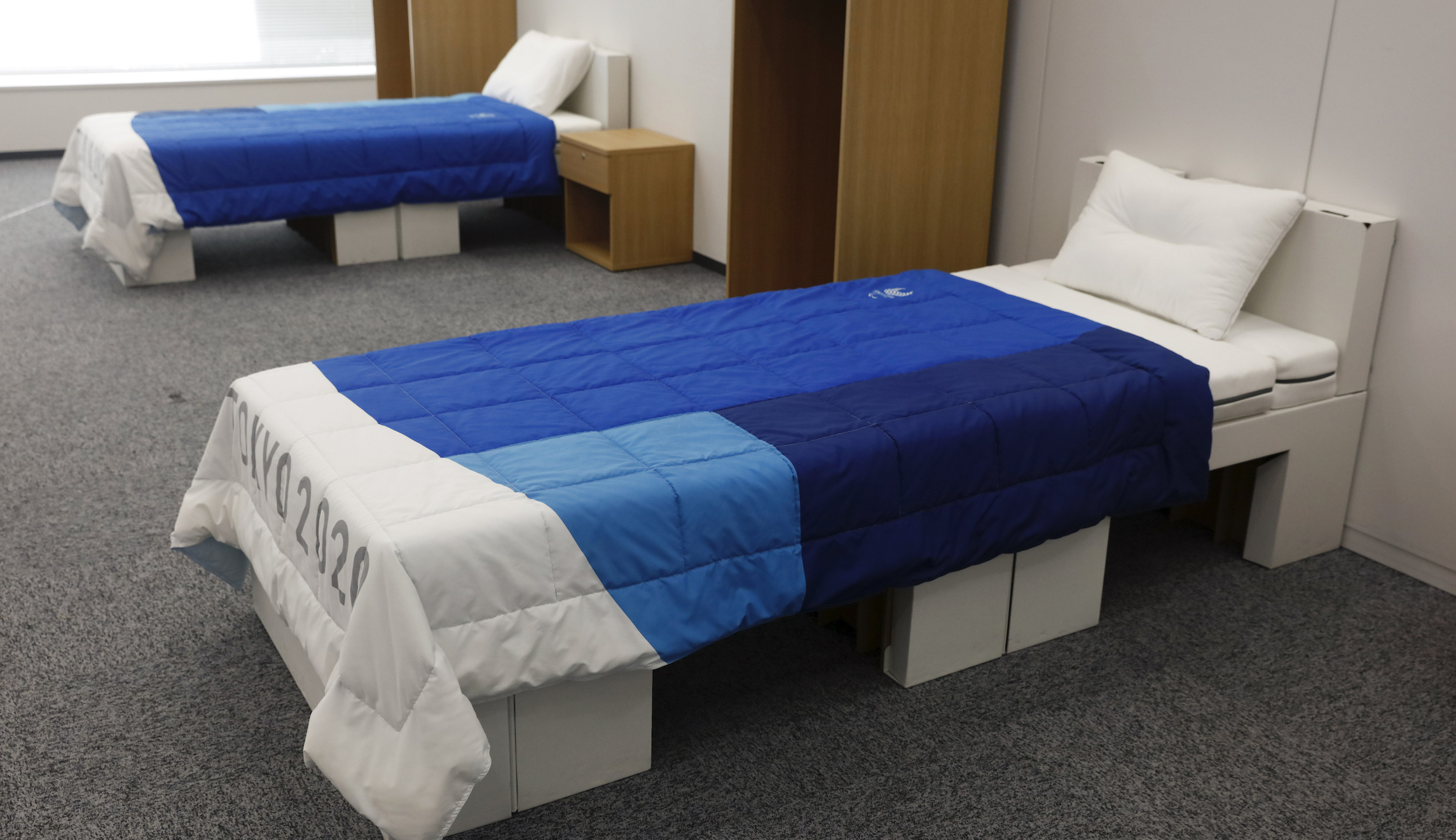 ‘Stronger than wooden beds’: Olympic athletes to sleep on cardboard in Tokyo