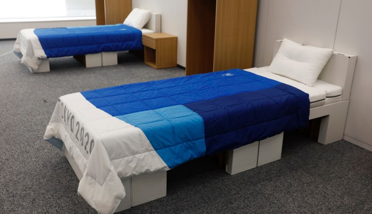 ‘Stronger than wooden beds’: Olympic athletes to sleep on cardboard in Tokyo