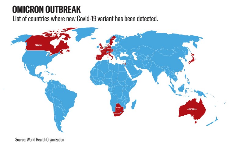 Omicron variant was present in Europe a week before detection in South Africa