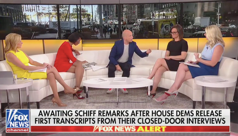 Melissa Francis, Harris Faulkner, Steve Hilton, Kennedy and Marie Harf on Outnumbered 11/4