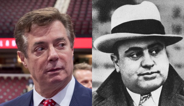 Trump suggests Paul Manafort being treated worse than Al Capone