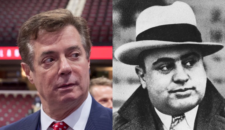 Paul Manafort and Al Capone.