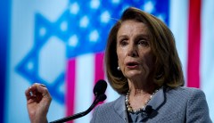 Nancy Pelosi grapples with Ilhan Omar at AIPAC