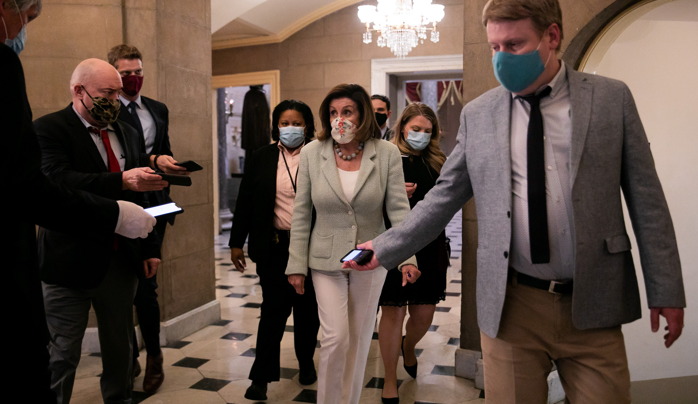 Pelosi has never been tested for the coronavirus