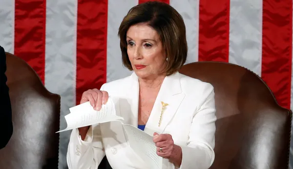 Top Republicans call on Barr for criminal investigation into Pelosi tearing up Trump’s State of the Union address