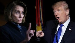 Trump warns off critics of shutdown deal: ‘Be careful Nancy!’