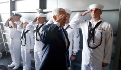 Sailors aboard USS Harry S. Truman ordered to ‘clap like we’re at a strip club’ for Pence