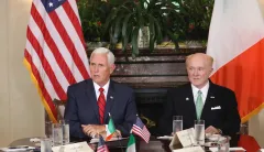 Dublin journalist recounts ‘how Mike Pence shat on the new carpet in Ireland’s spare room’