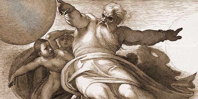 Pew's image of God on their new survey titled, "When Americans Say They Believe in God, What Do They Mean?"