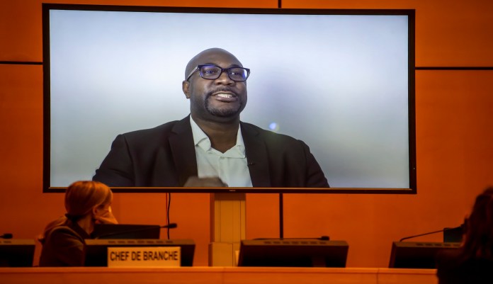 Brother of George Floyd pleads with UN to investigate police killings of black people in US