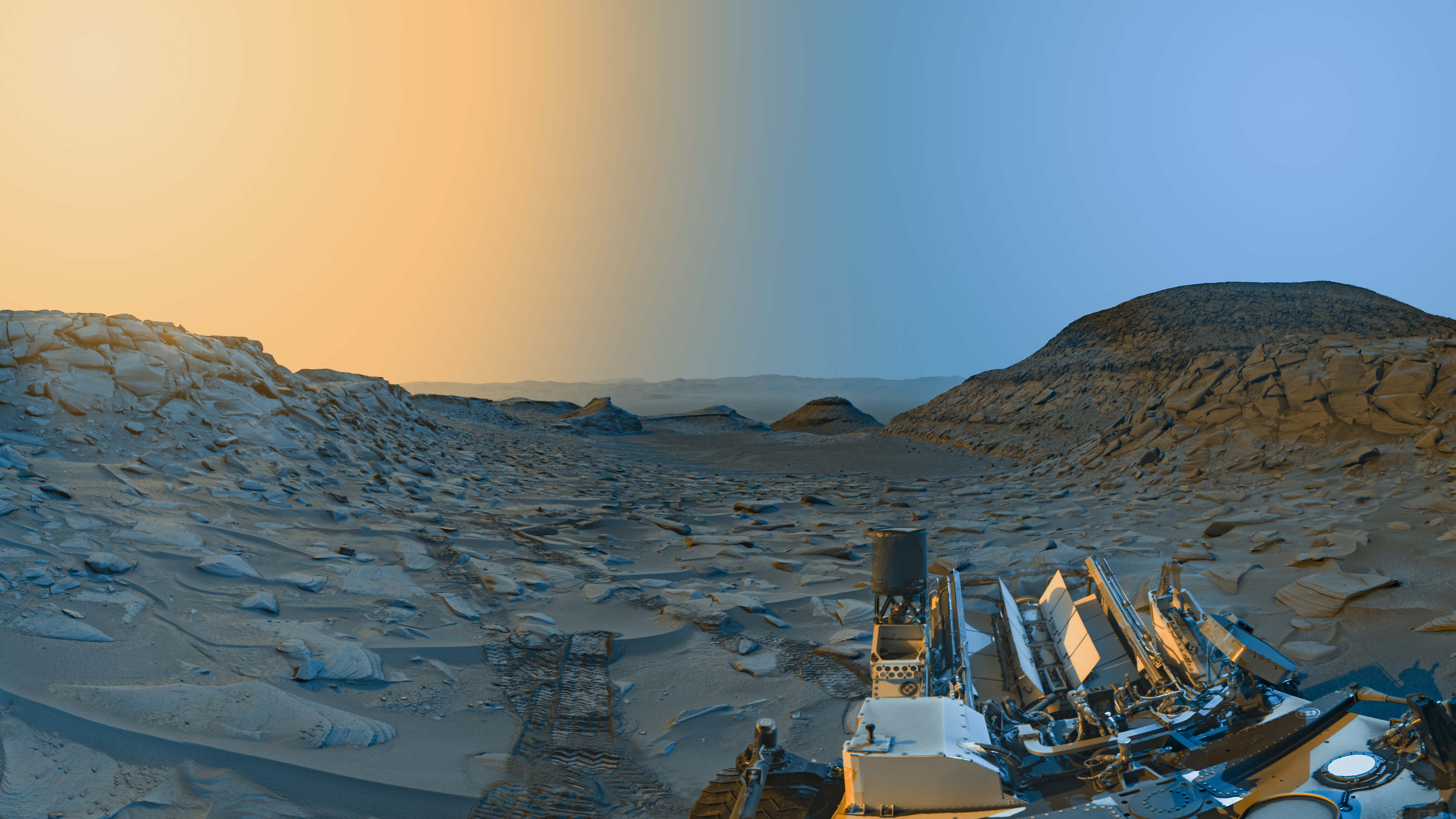 Martian sky