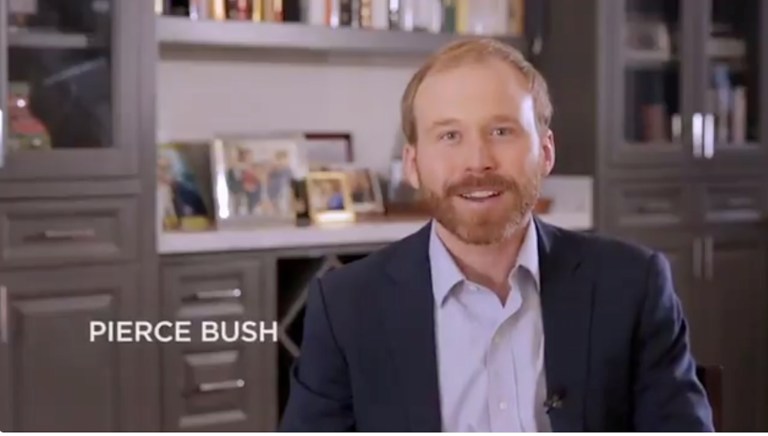 Pierce Bush campaign launch video 