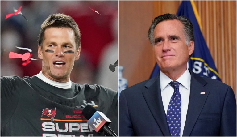 Tom Brady and Mitt Romney.