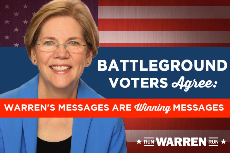Progressives hope 365,000 petition signatures push Warren to run