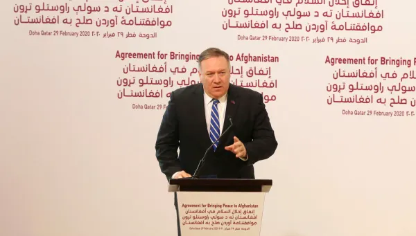 ‘Within 14 months’: US signs Taliban deal to begin withdrawal and new Afghan peace talks