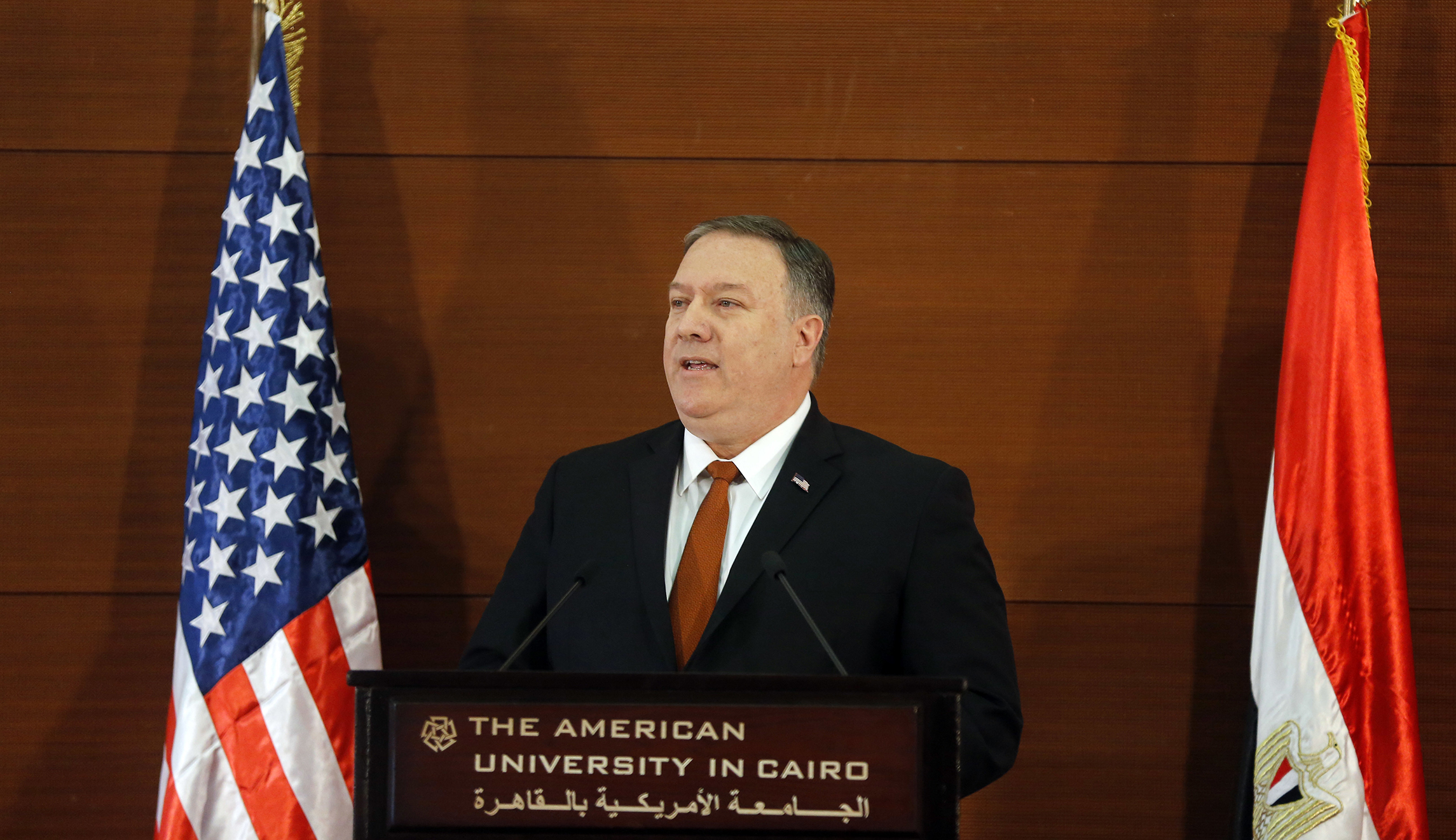 Pompeo rebukes Obama in Egypt: ‘The age of self-inflicted American shame is over’