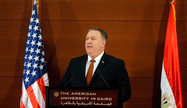 Pompeo rebukes Obama in Egypt: ‘The age of self-inflicted American shame is over’