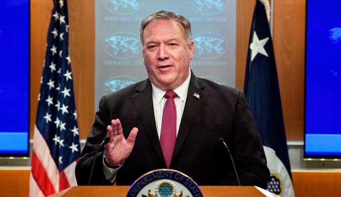 Trump suggests China’s to blame for cyberattack in apparent contradiction to Pompeo