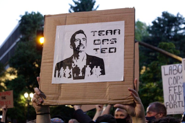 As Portland sees more than 100 nights of riots and protests, two-thirds of voters have a negative view of mayor