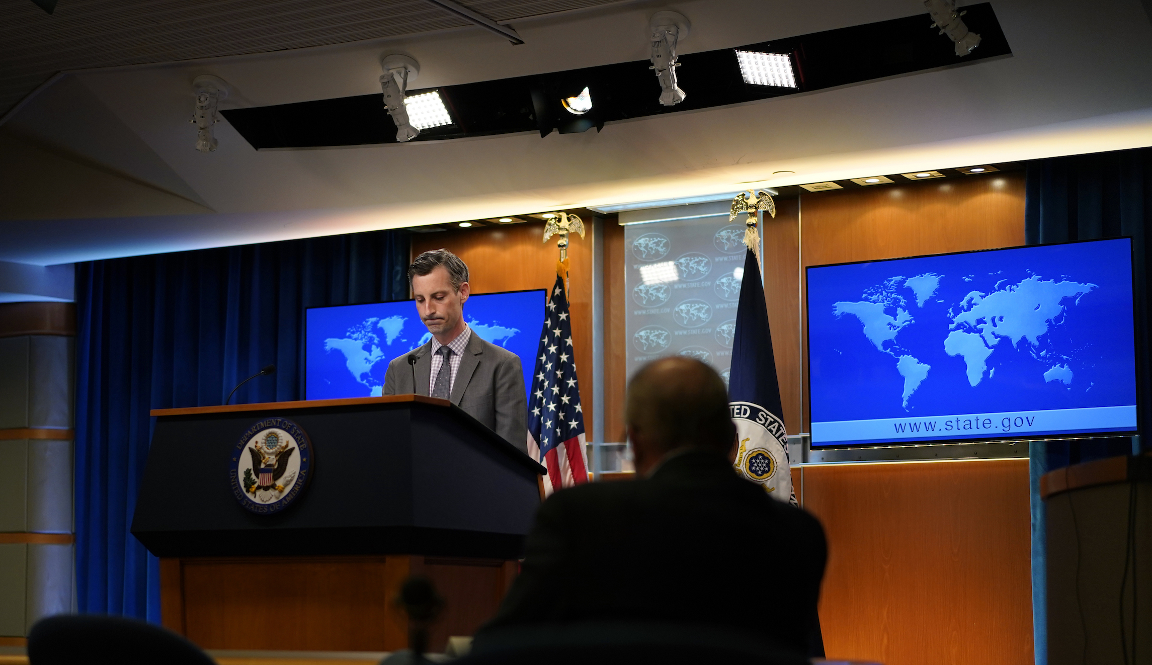 US touts ‘working level’ talks with Palestinians after Abbas snubs Blinken