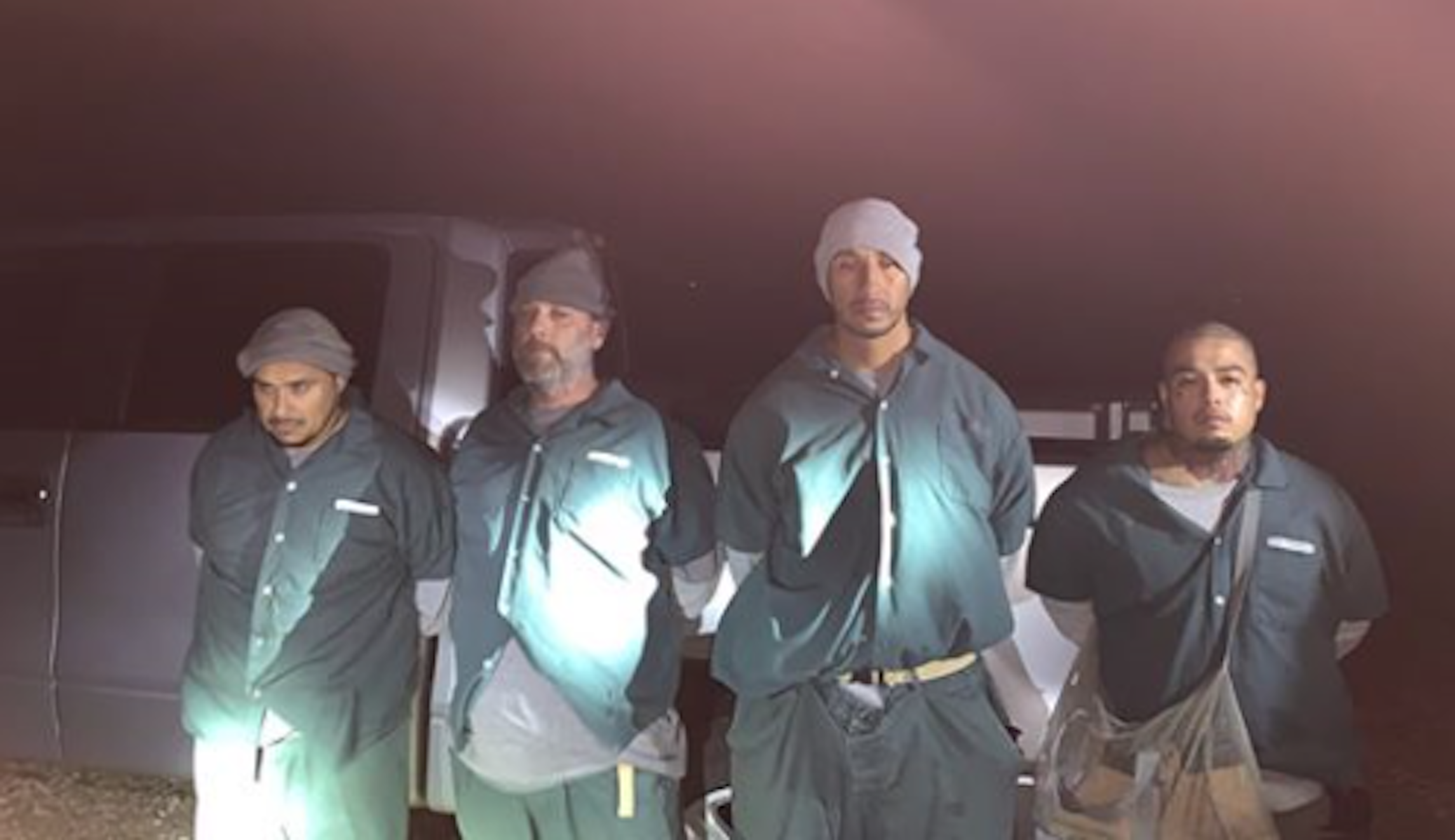 Federal inmates caught escaping prison and returning with whiskey