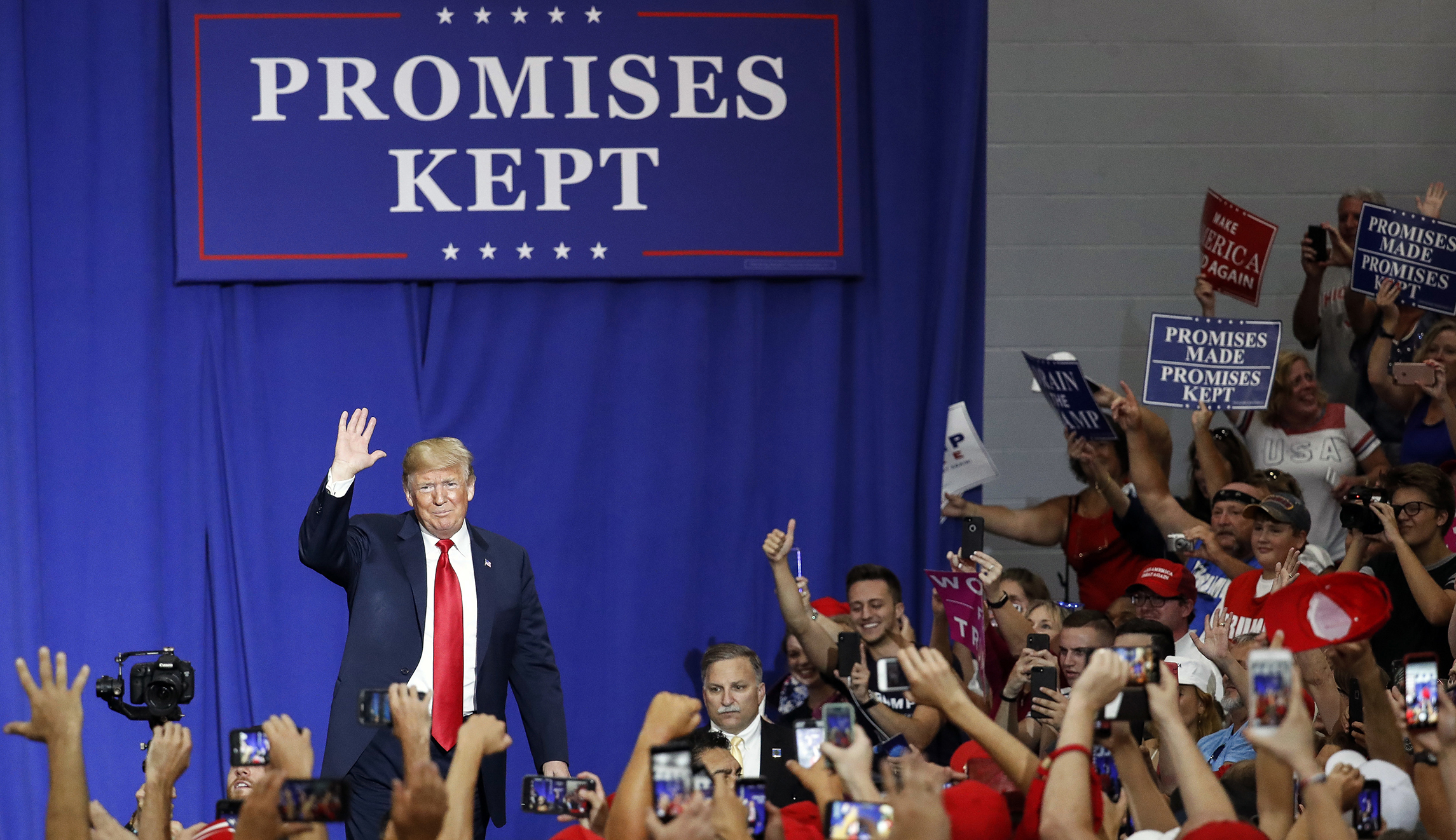 Eric Trump: Incredible economic growth is proof of promises made, promises kept