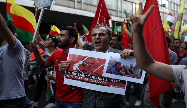 Allies believe Trump gave ‘green light’ to Turkey despite US denials