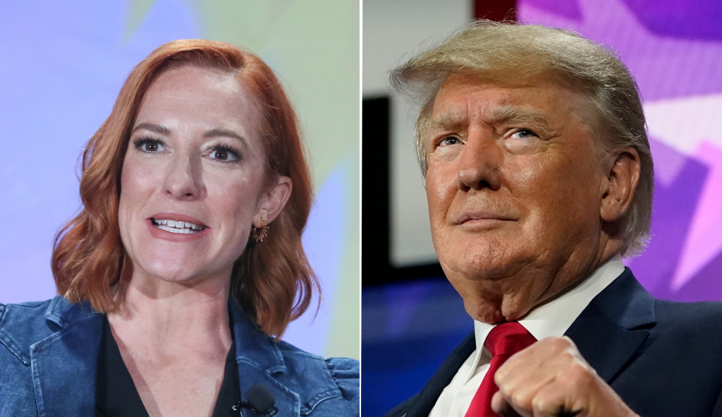 Jen Psaki hits the panic button on Donald Trump