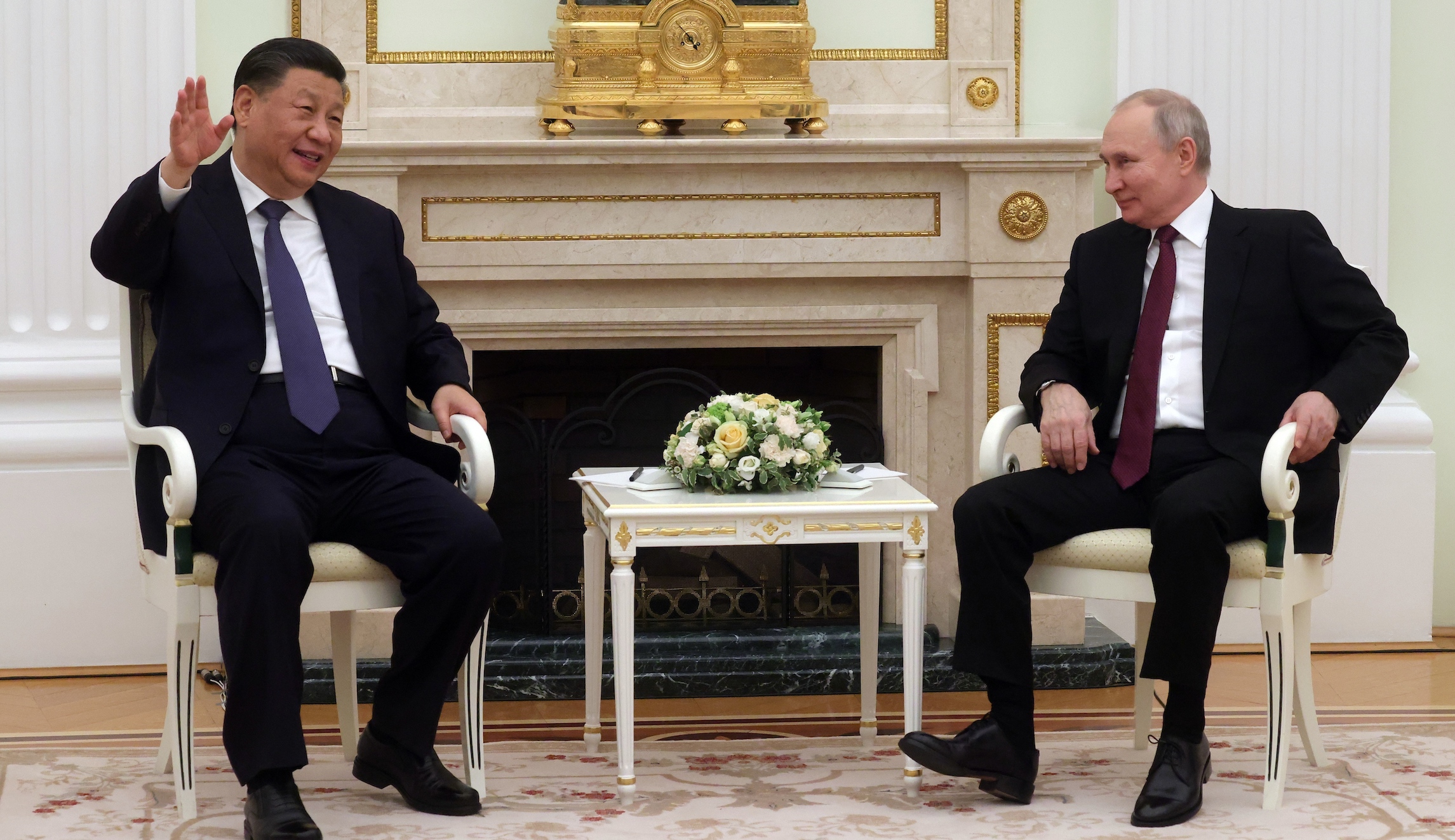 Xi and Putin say they have ‘similar goals’ during in-person meeting