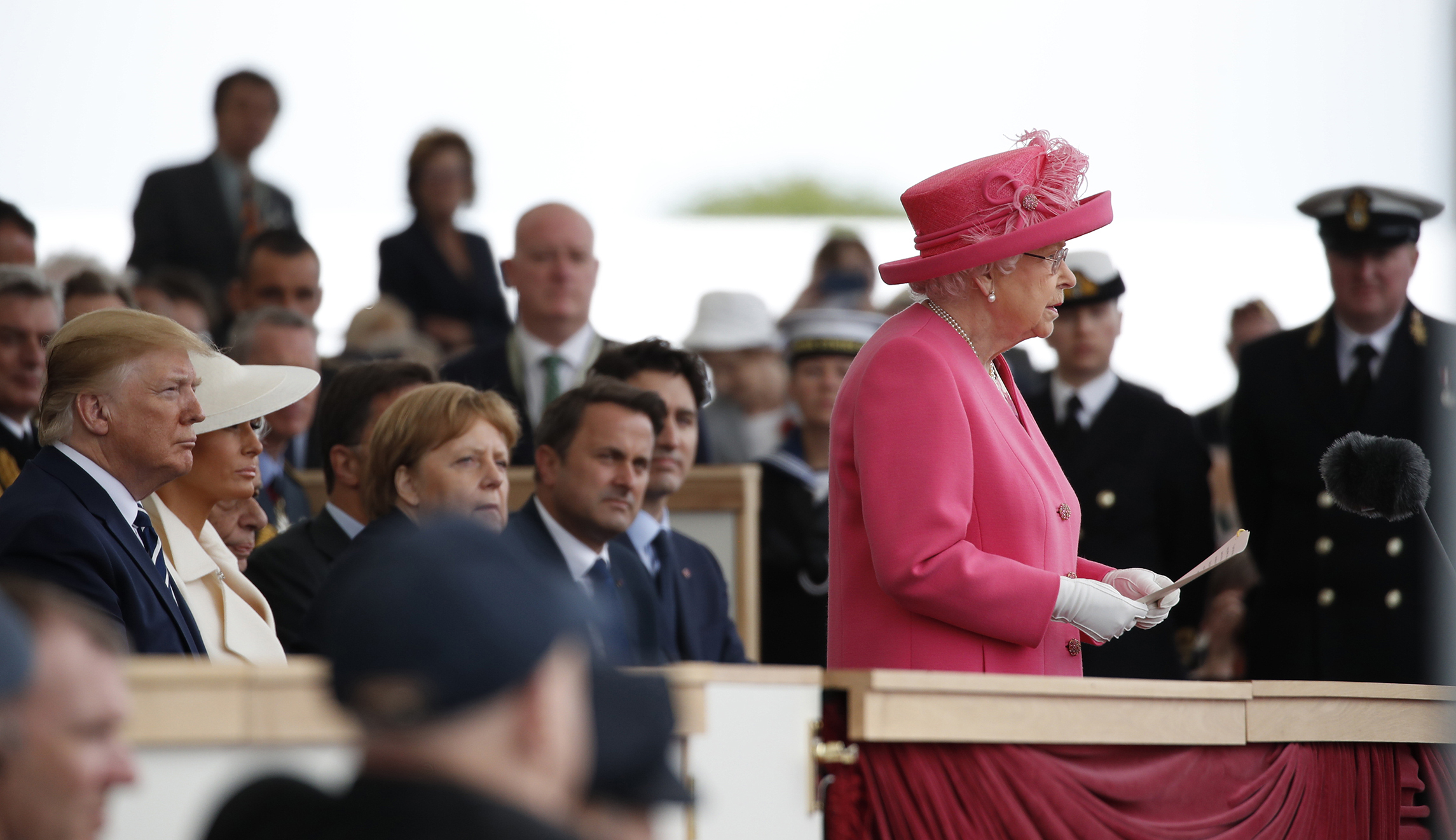 Queen Elizabeth II commemorates the ‘unconquerable resolve’ of freedom on the 75th anniversary of D-Day