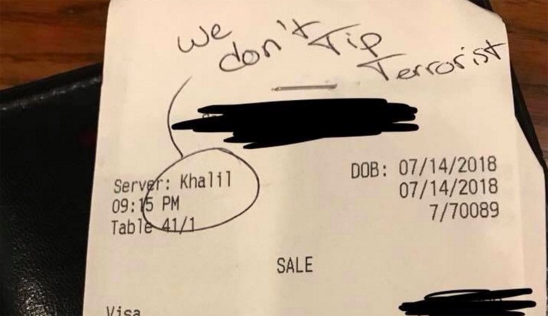 Stop falling for stupid and obviously fake stories about mean messages on receipts